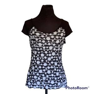Twonders Polk o dot Blouse Size Medium